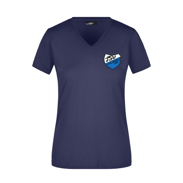 Brustdruck - Ladies' Slim Fit V-T Miniaturansicht